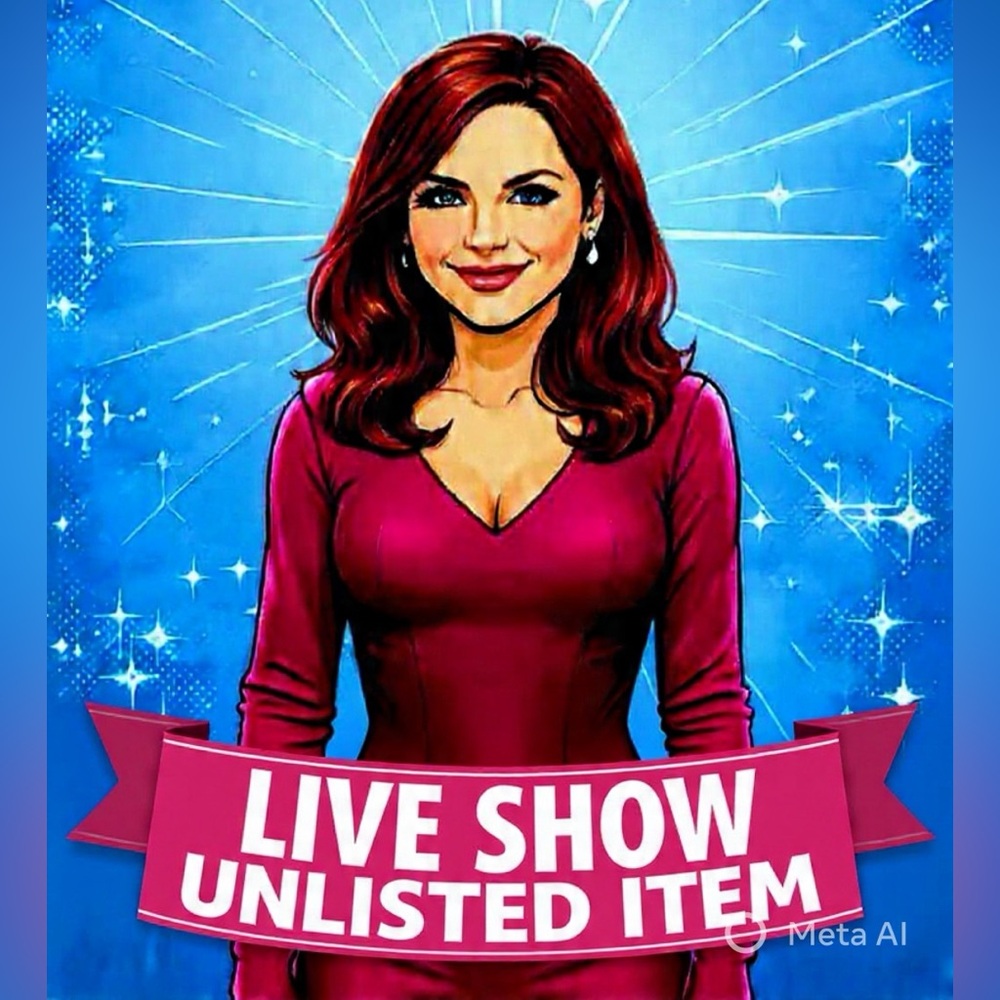 Unlisted Live Show Item - NO Cancellations